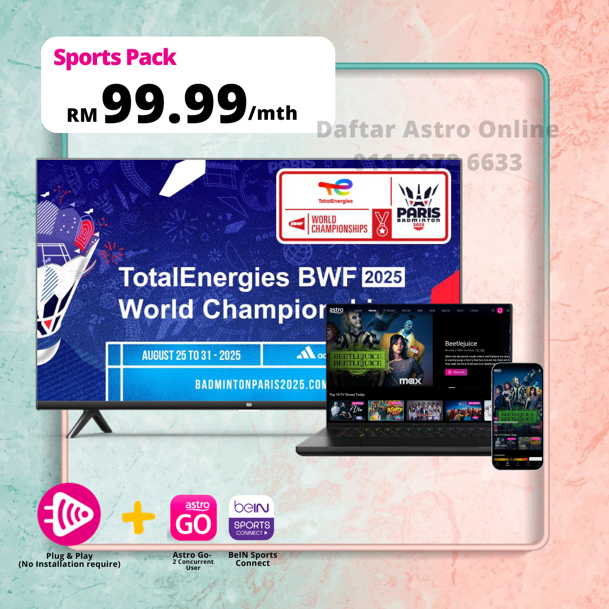 Astro One - Sports Pack